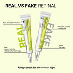 Celimax Vita-A Retinal Shot Booster real vs fake comparison