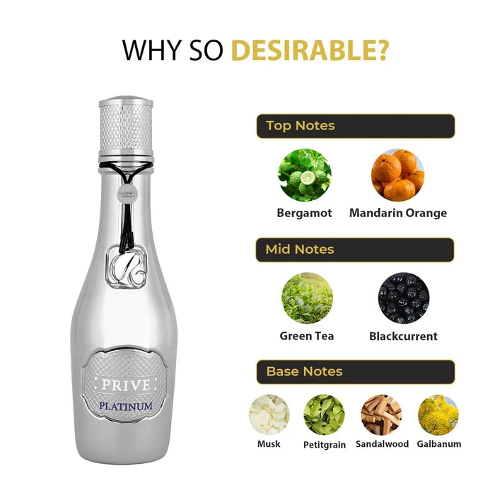 RiiFFS Prive Platinum perfume for men and women