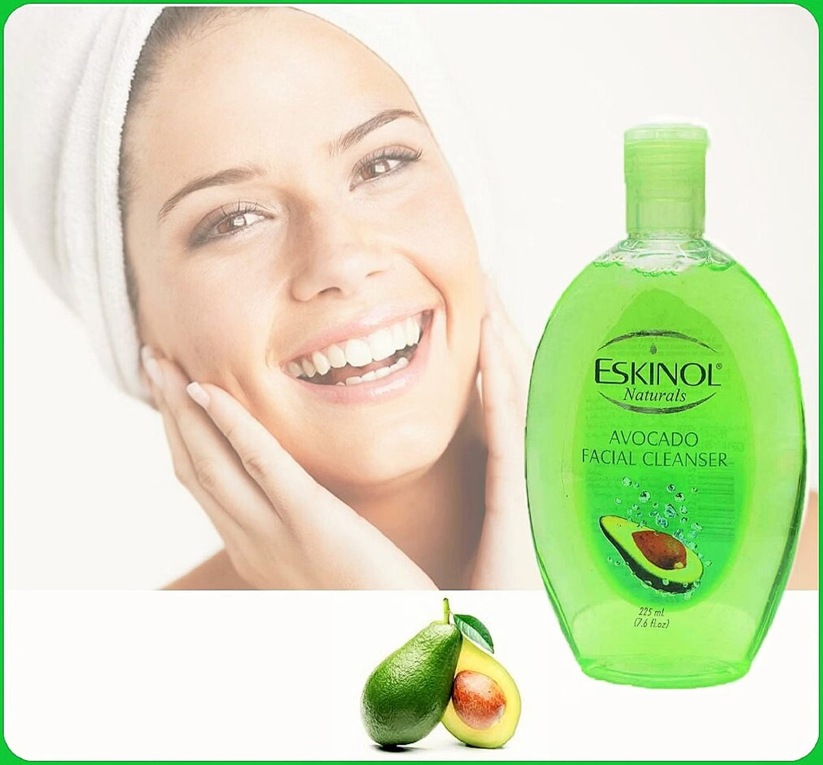 Eskinol Naturals Avocado cleanser bottle