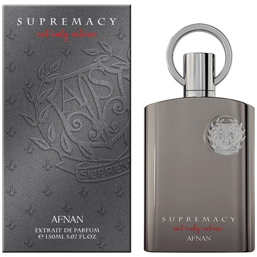Afnan Supremacy Not Only Intense Eau De Parfum 150ml – Luxury Men's Perfume | Long Lasting Smoky Citrus Fragrance