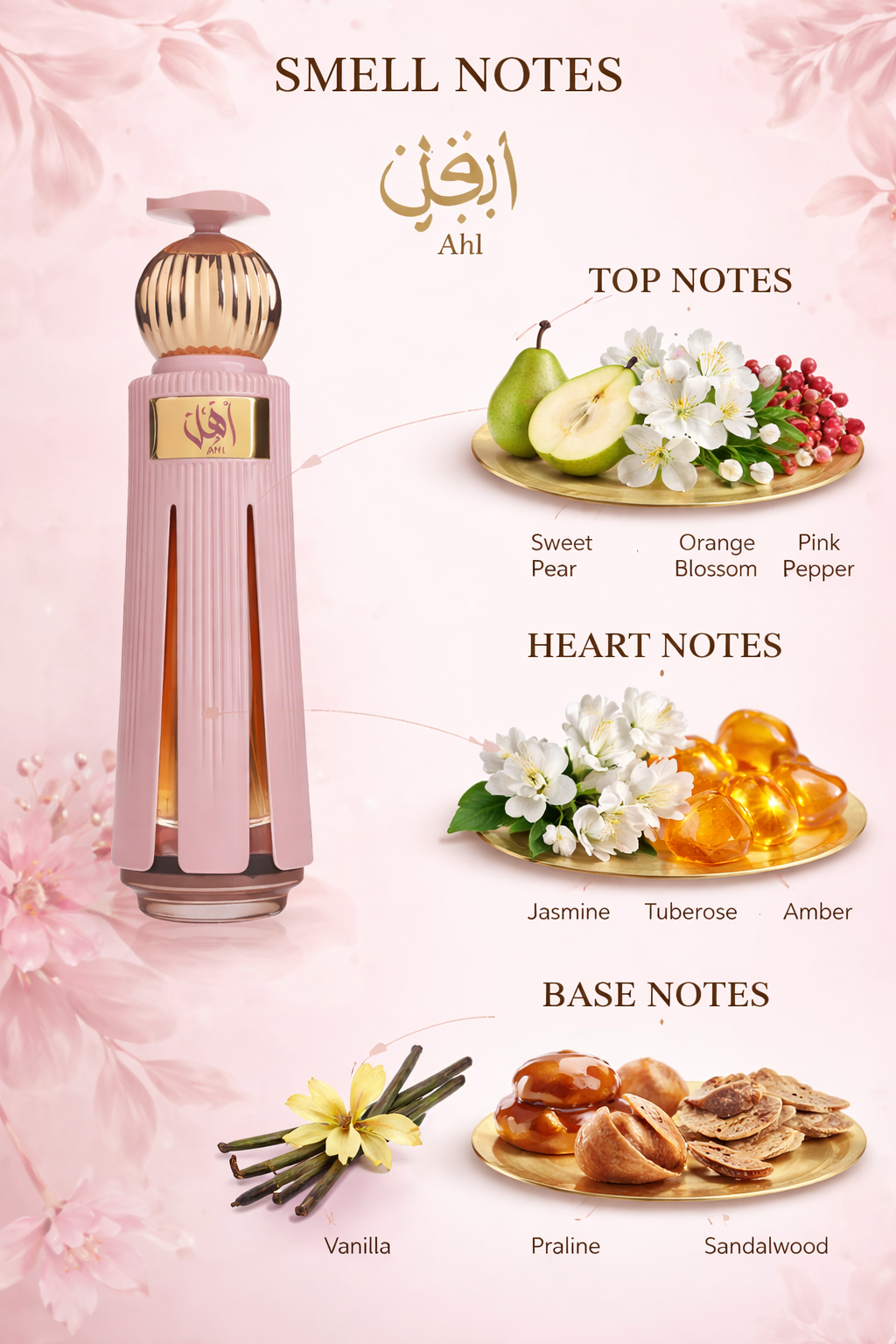Ahmed Al Maghribi Ahl Eau De Parfum 60ml – Luxury Unisex Arabic Perfume | Long Lasting Premium Fragrance