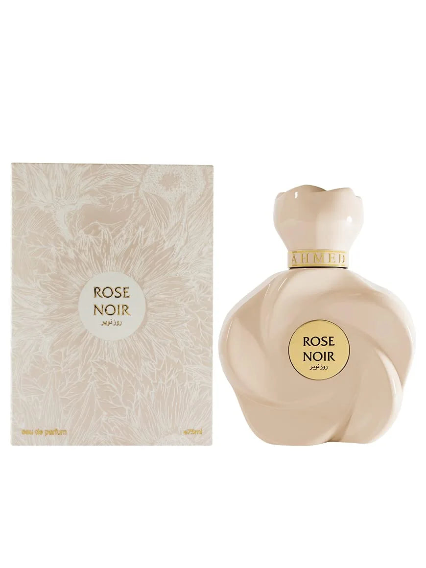 Ahmed Al Maghribi Rose Noir Perfume 75ml for Women – Long Lasting Luxury Rose Fragrance
