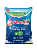 Anchor Fortified Full Cream Milk Powder 2.25kg Pouch | Rich & Creamy Whole Milk Powder | High in Calcium & Protein