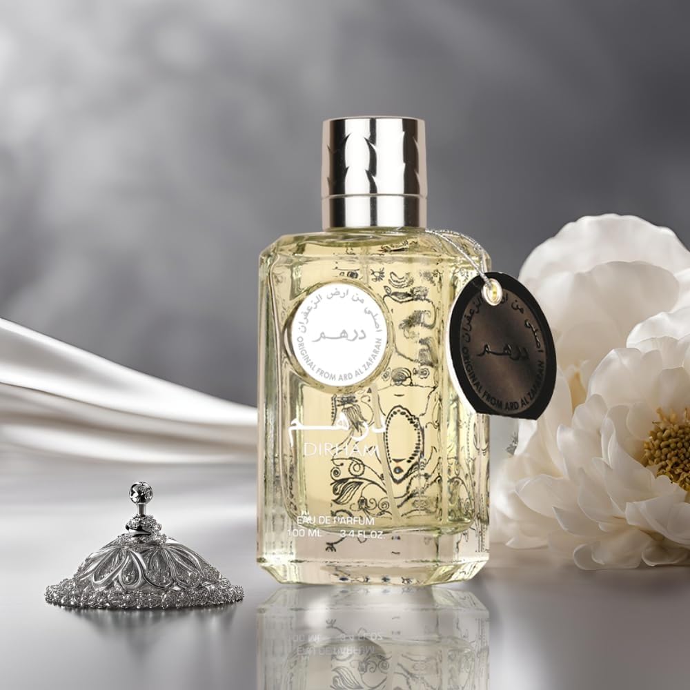 Ard Al Zaafaran Dirham Eau De Parfum 100ml – Fresh Unisex Arabic Perfume | Long Lasting Citrus Floral Fragrance