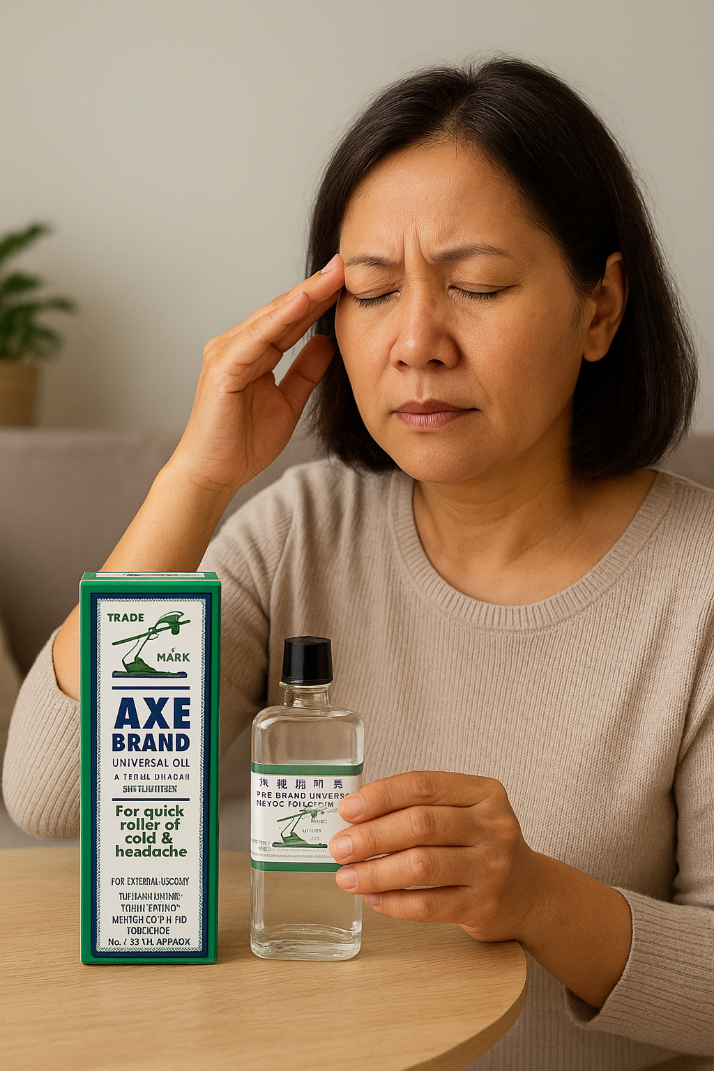 Axe Brand Universal Oil 56ml | Singapore Medicated Oil for Headache, Cold, Muscle Pain, Joint Pain & Insect Bites