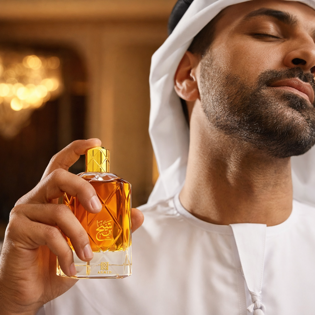 Ahmed Al Maghribi Bin Shaikh Eau De Parfum 90 ML– Luxury Unisex Arabic Perfume | Long Lasting Fragrance
