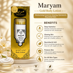 Maryam Body Lotion Gold 40 ml – Hydrating & Glow-Boosting Moisturizer for Radiant Skin