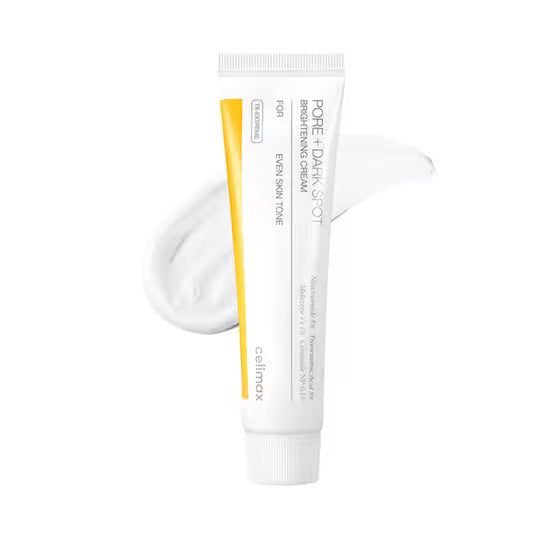 Celimax Pore + Dark Spot Brightening Cream 35ml | Even Skin Tone & Dark Spot Care Moisturizer
