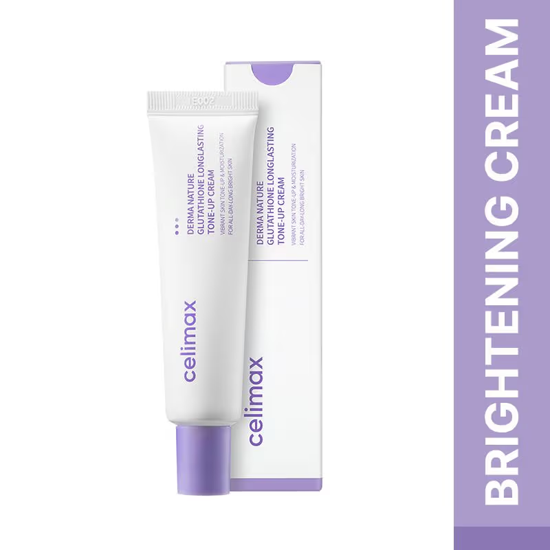 Celimax Derma Nature Glutathione Tone-Up Cream 35ml – Brightening Korean Cream for Instant Glow & Even Skin Tone