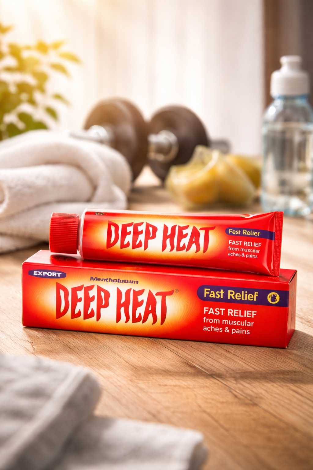 Deep Heat Rub 100g | Fast Warming Pain Relief Cream for Muscle Pain, Backache, Joint Pain, Sprains & Stiffness