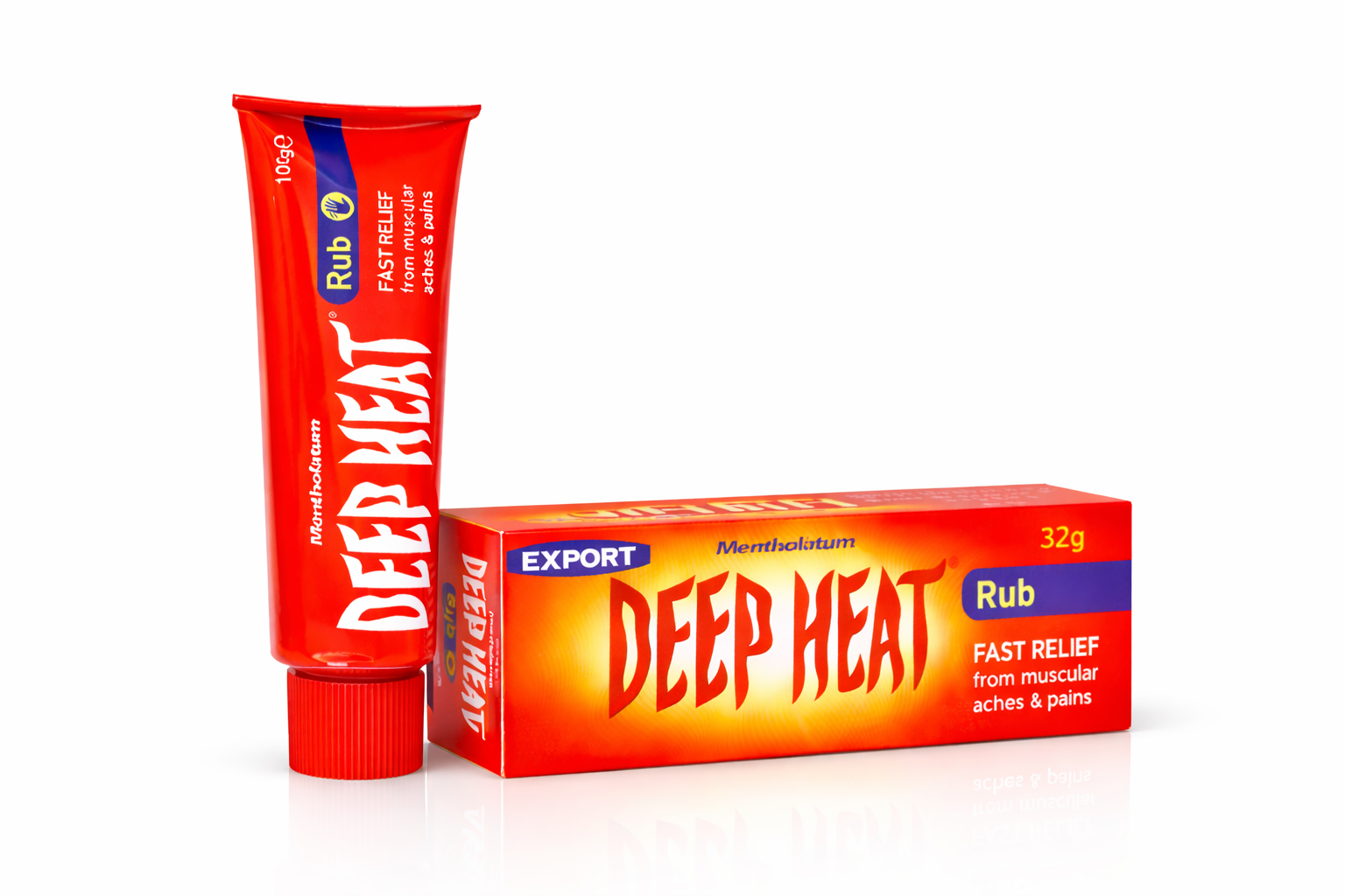 Deep Heat Rub 35g | Fast Warming Pain Relief Cream for Muscle Pain, Backache, Joint Pain, Sprains & Stiffness
