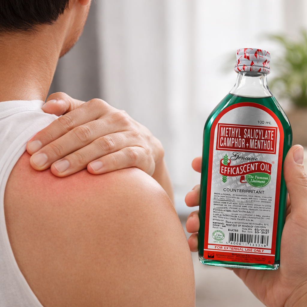 Efficascent Oil Extra Strength 100ml | Fast Pain Relief Oil for Muscle Pain, Joint Pain, Backache, Stiff Neck & Sprains