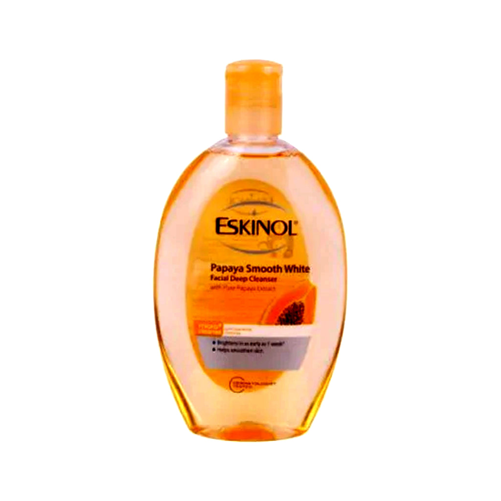 Eskinol Naturals Papaya Facial Cleanser 225 ml– Deep Cleansing & Brightening Toner for Clear, Smooth Skin
