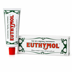 Euthymol Original Toothpaste 75ml | Fluoride-Free Toothpaste with Whitening & Fresh Breath | Pack of 1