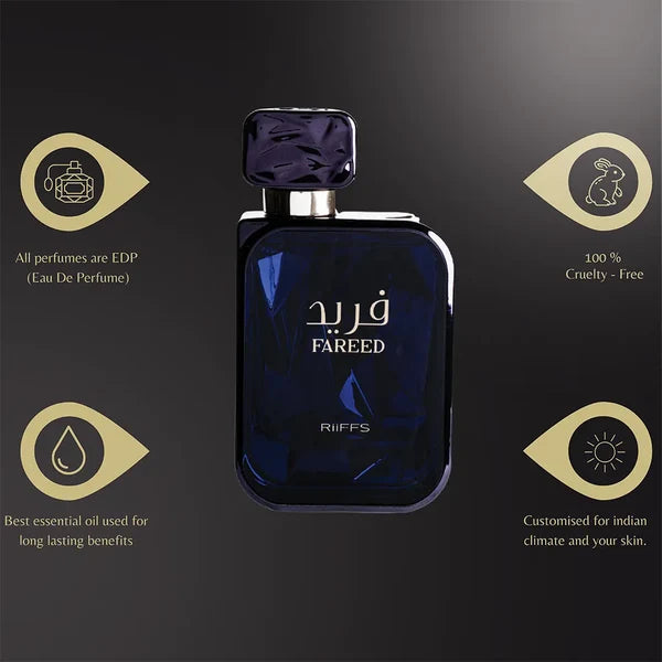 RiiFFS Fareed Eau de Parfum 100ml | Spicy Aromatic Woody Fragrance