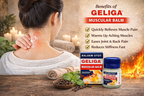 Geliga Muscular Balm 20g | Fast Pain Relief Balm for Muscle Pain, Joint Pain, Backache, Sprains & Stiffness