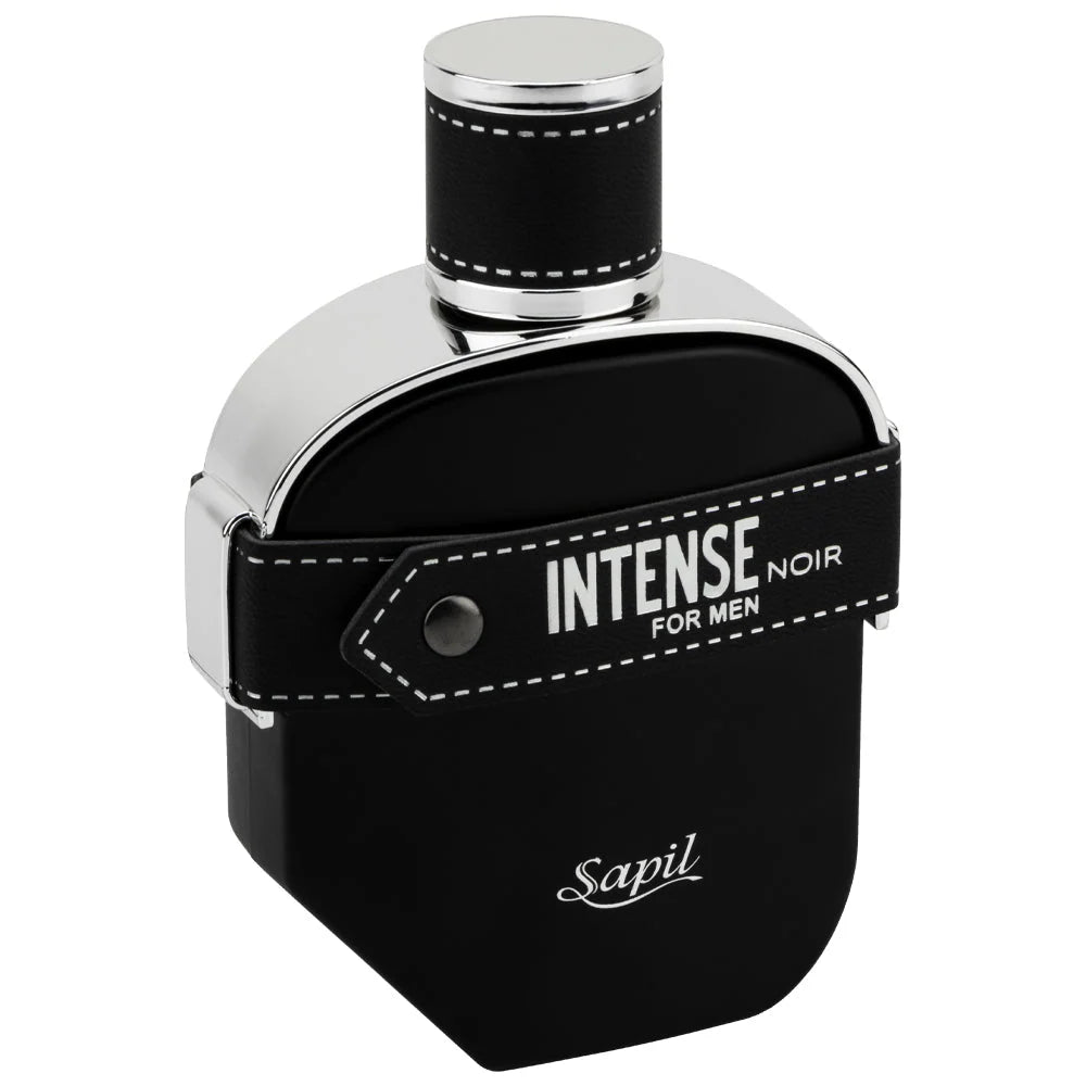 Sapil Intense Noir for Men Eau de Parfum 100ml black perfume bottle