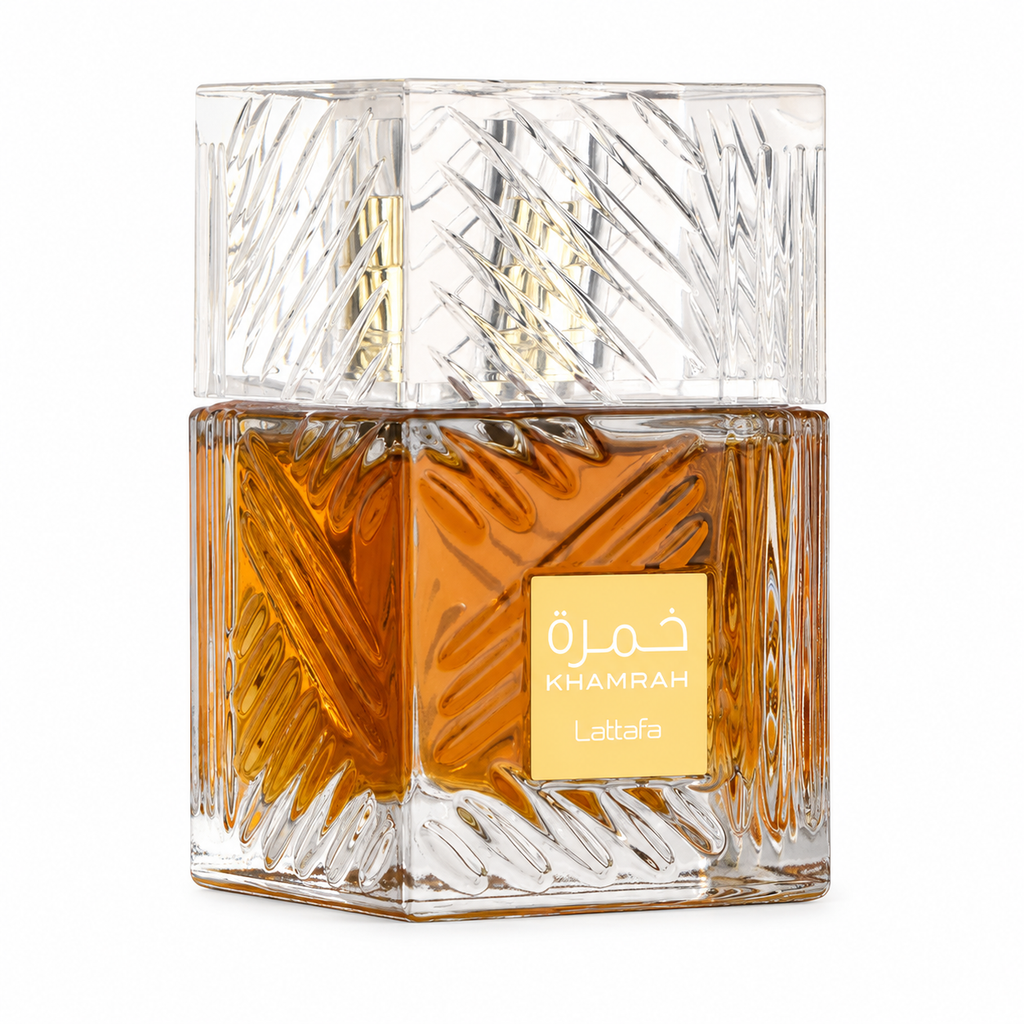 Lattafa Khamrah Perfume 100ml EDP for Men & Women – Long Lasting Sweet Spicy Vanilla Gourmand Fragrance