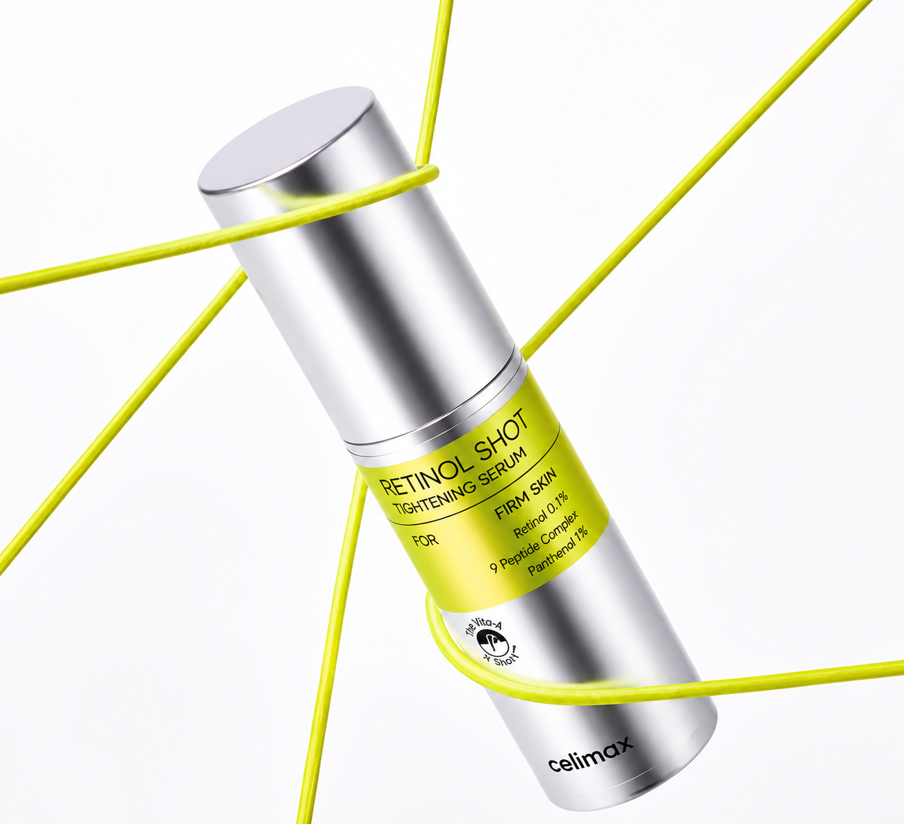 Celimax The Vita-A Retinol Shot Tightening Serum 30ml | Retinol Serum for Wrinkles, Firming & Pore Care | Korean Anti-Aging Face Serum