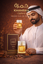 Lattafa Khamrah Qahwa Eau de Parfum 100ml – Coffee Vanilla Arabic Perfume for Men & Women