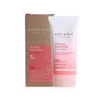 Mary & May Vegan Primer Glow Sun Cream SPF50+ PA++++ 50ml – Hydrating Korean Sunscreen with Natural Glow