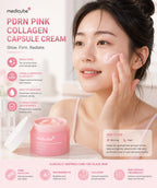 Medicube PDRN Pink Collagen Capsule Cream 55g – Firming & Brightening Korean Moisturizer for Glass Skin