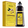 Mokeru Hair Dyeing Shampoo with Ginger Essence – Natural Black Hair Color Shampoo for Grey Hair Coverage