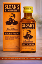 Sloan's Pain Relief Liniment Oil 71ml | Fast Relief for Joint Pain, Muscle Pain, Backache, Sprains & Arthritis