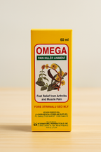 Omega Pain Killer Liniment Oil 60ml | Fast Relief for Muscle Pain, Joint Pain, Backache, Arthritis & Sprains