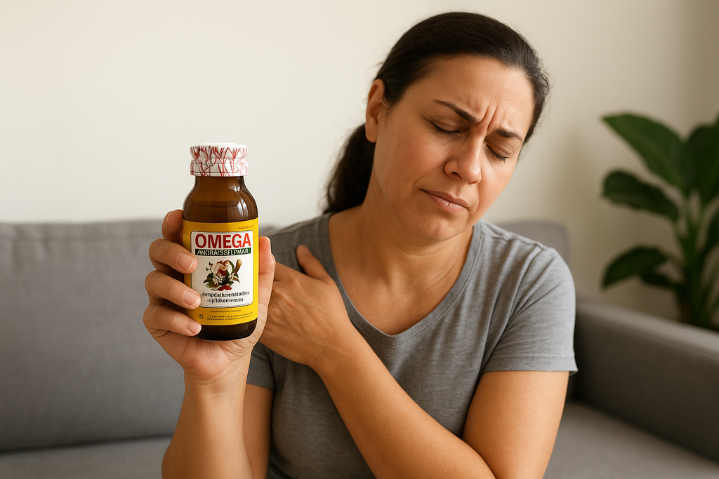 Omega Pain Killer Liniment Oil 120ml | Fast Relief for Muscle Pain, Joint Pain, Backache, Arthritis & Sprains