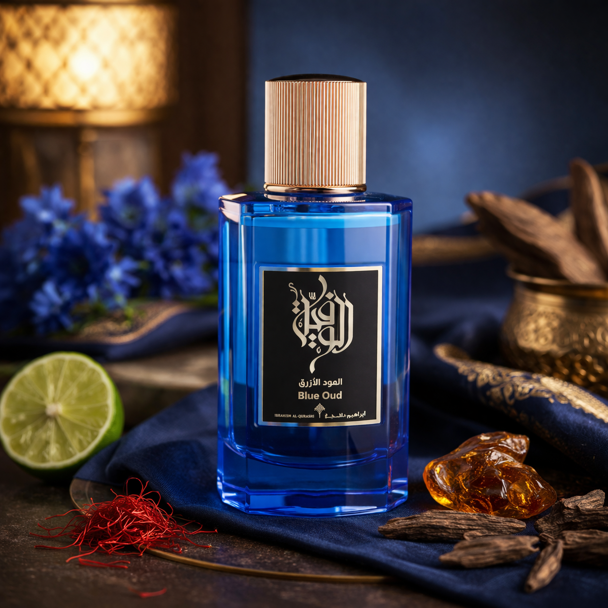 Ibraq Blue Oud Perfume 100ml – Long Lasting Oud Fragrance