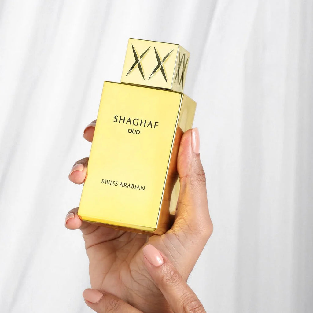 Swiss Arabian Shaghaf Oud Eau De Parfum 75ml – Luxury Unisex Oud Perfume | Sweet Long Lasting Arabic Fragrance
