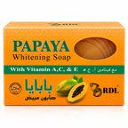 RDL Papaya Whitening Soap with Vitamin A, C & E