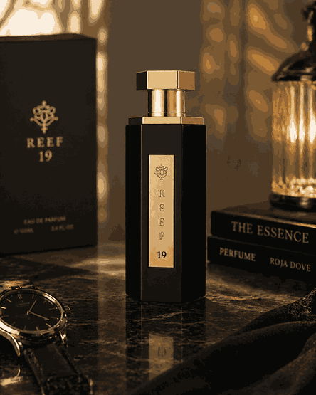 Reef 19 Black Eau De Parfum 100ml – Men's Luxury Perfume | Bold Long Lasting Woody Fragrance