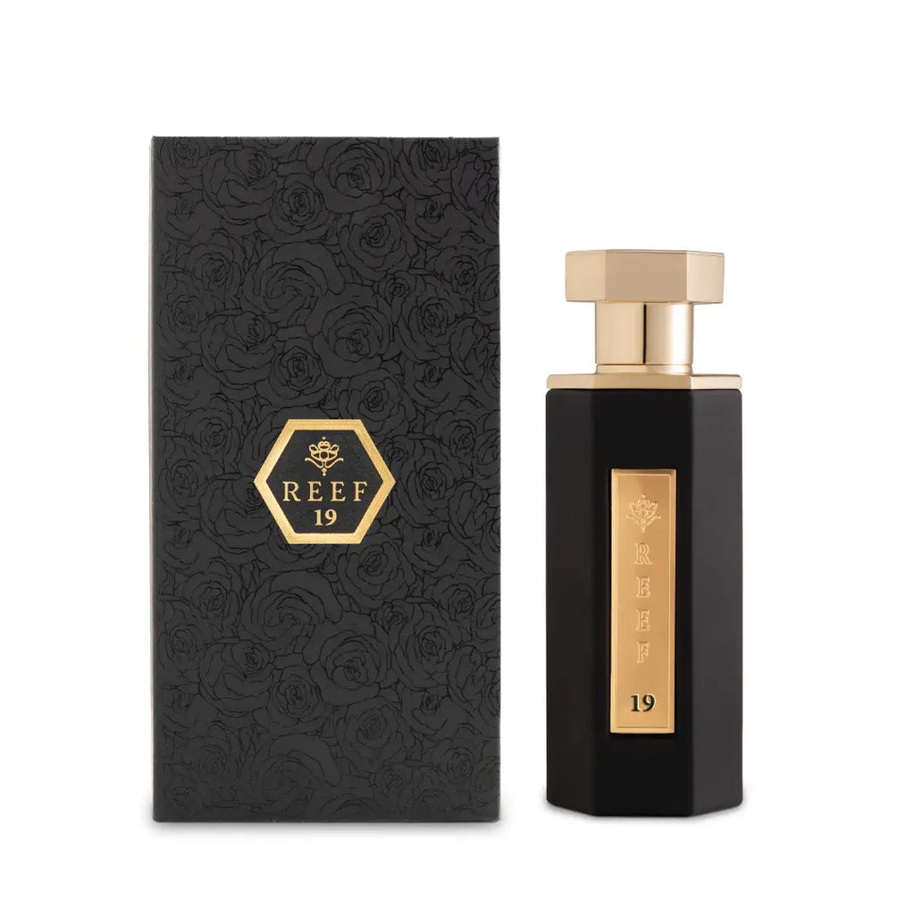 Reef 19 Black Eau De Parfum 100ml – Men's Luxury Perfume | Bold Long Lasting Woody Fragrance