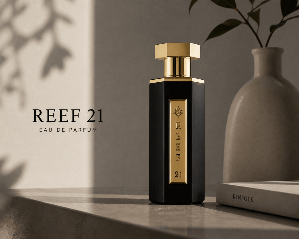 Reef 21 Black Eau De Parfum 100ml – Men's Luxury Perfume | Intense Long Lasting Woody Aromatic Fragrance