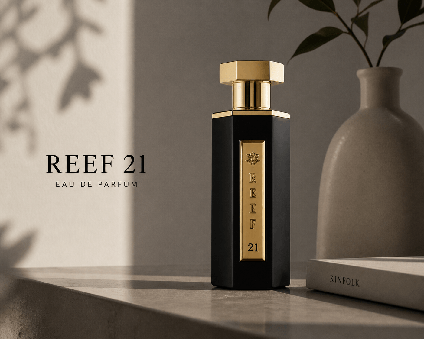Reef 21 Black Eau De Parfum 100ml – Men's Luxury Perfume | Intense Long Lasting Woody Aromatic Fragrance