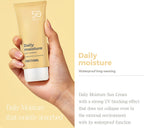 PrettySkin Daily Moisture Sun Cream SPF 50+ PA+++ 70ml | Lightweight Korean Sunscreen for Face & Body