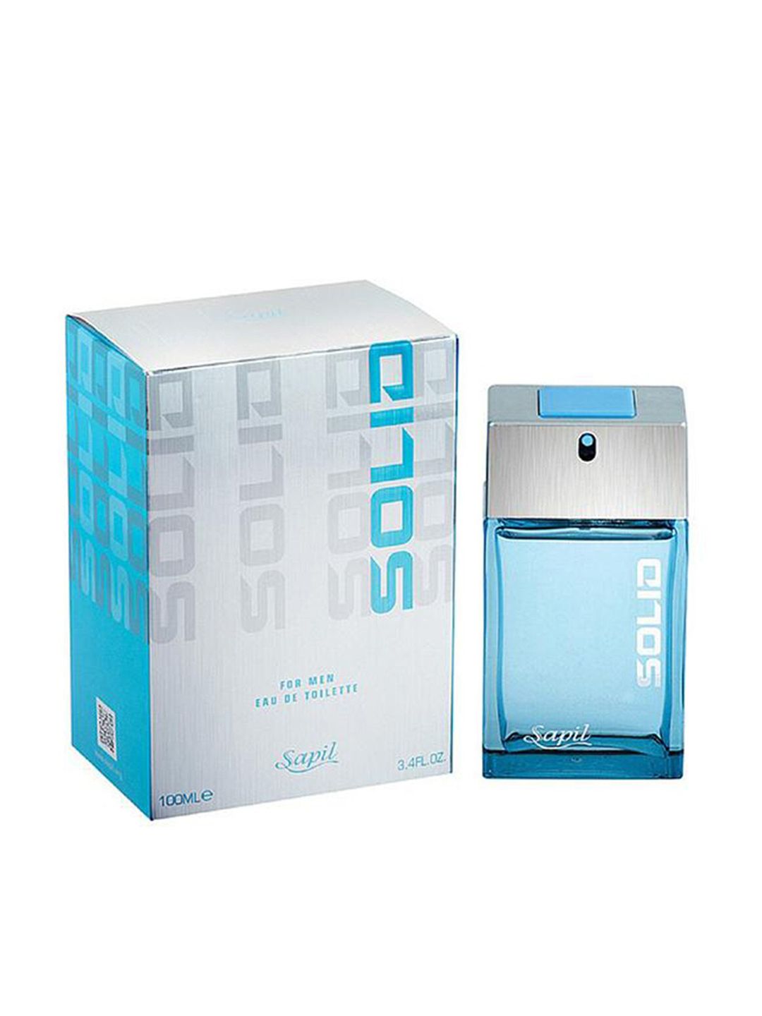 Sapil Solid Eau De Toilette 100ml for Men – Fresh Long Lasting Men's Perfume | Woody Aromatic Fragrance