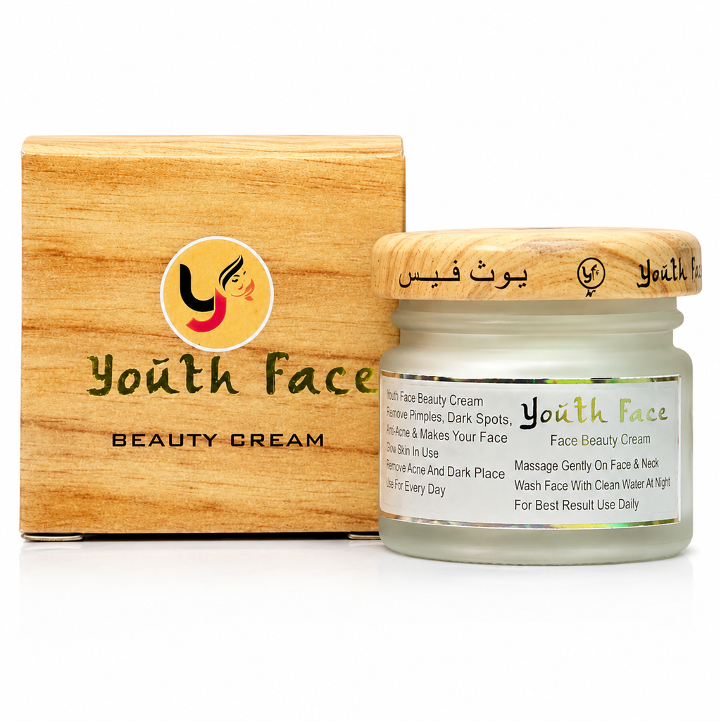 YouthFace Beauty Cream for Men & Women | Kojic Acid & Alpha Arbutin Brightening Cream | Reduces Pigmentation & Acne Marks