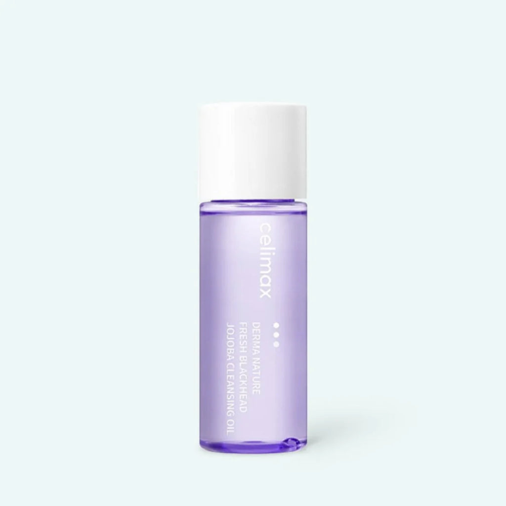 Celimax Fresh Blackhead Jojoba Cleansing Oil 20ml | Makeup Remover & Deep Pore Cleanser for Blackheads
