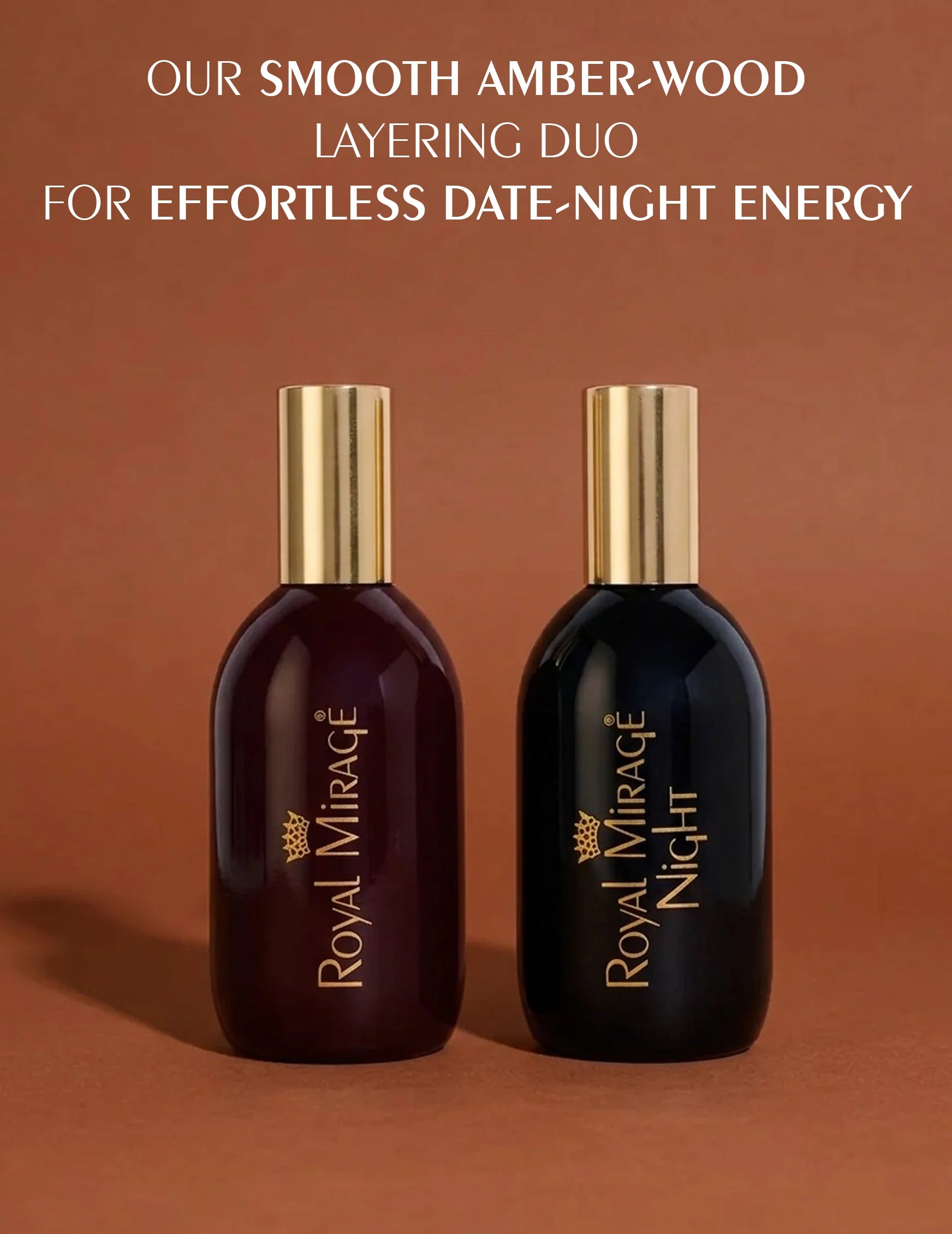 Royal Mirage Original Eau de Cologne 120ml | Classic Fresh Floral Woody Fragrance