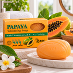 RDL Papaya Whitening Soap with Vitamin A, C & E